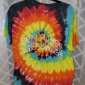 Collect and Select X Who Cares Shirt Men’s Size Large Supply Short Sleeve